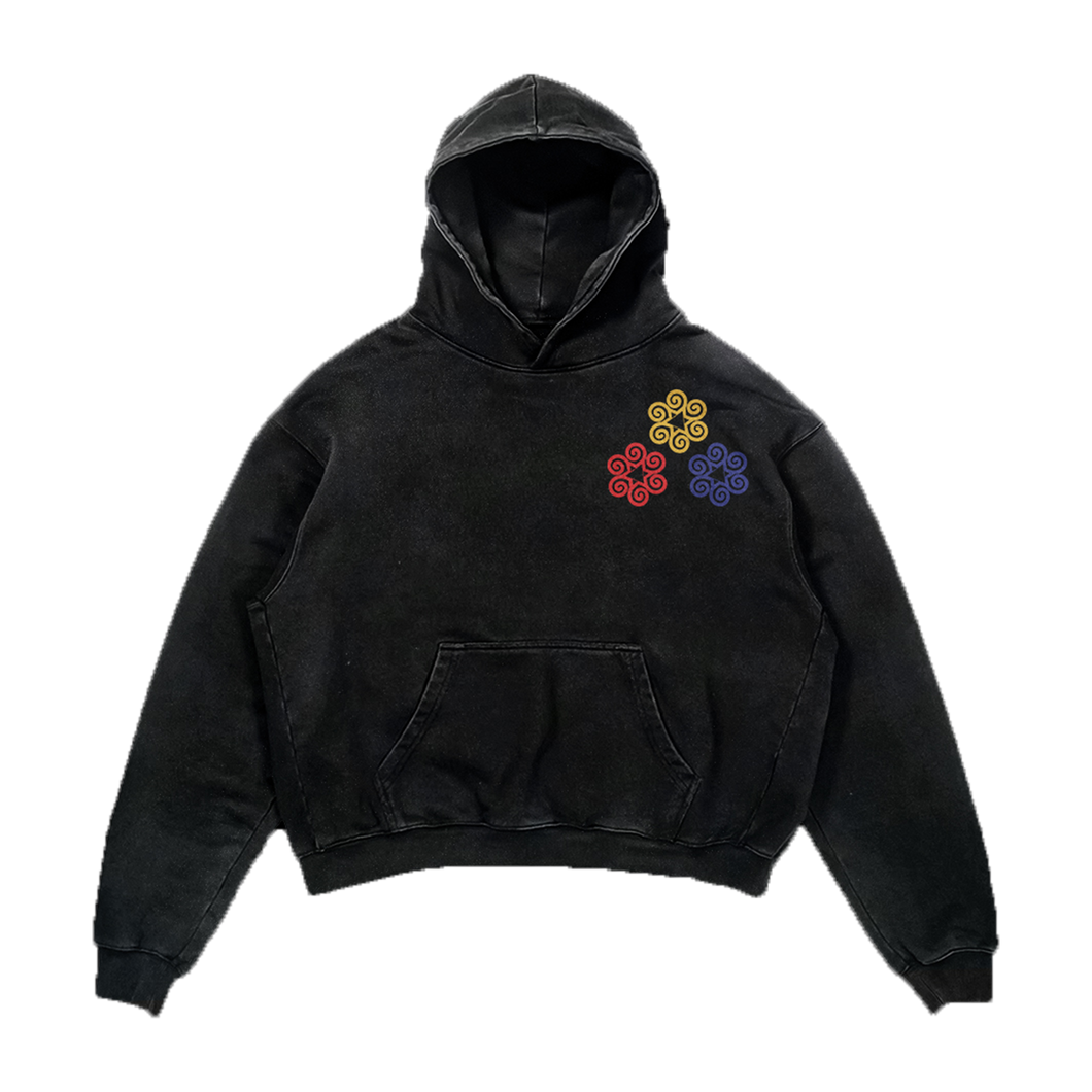 TriStar Hoodie Black