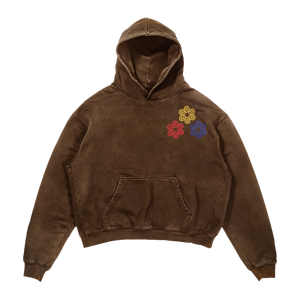 TriStar Hoodie Brown