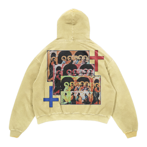 Crosses Hoodie Cream