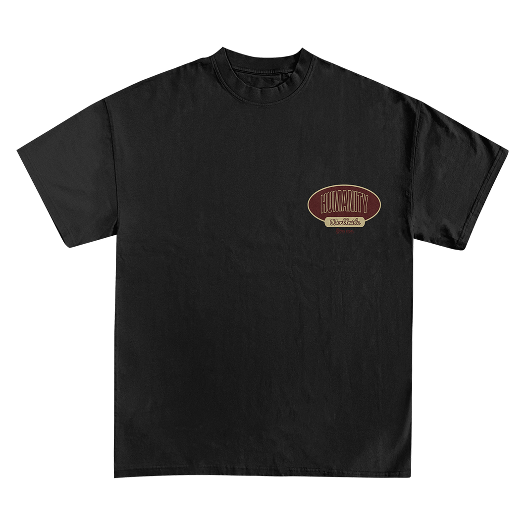 Humanity WorldWide Tee Black