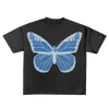 Skull Butterfly Tee Black